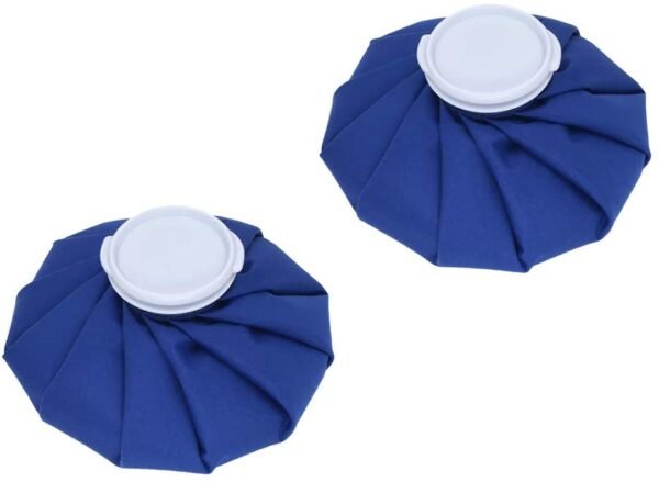 blue ice bag
