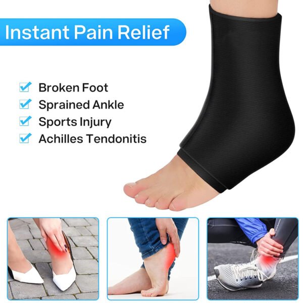Ankle Foot Ice Pack Wrap - Image 4