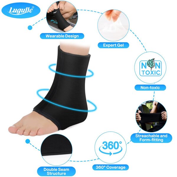 Ankle Foot Ice Pack Wrap - Image 2