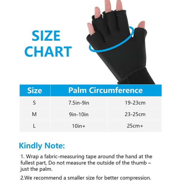 Finger Arthritis Compression Ice Glove - Image 5