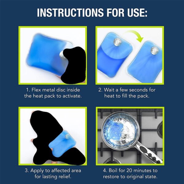 Hand Warmer Reusable Click Hot Pack Set - Image 3