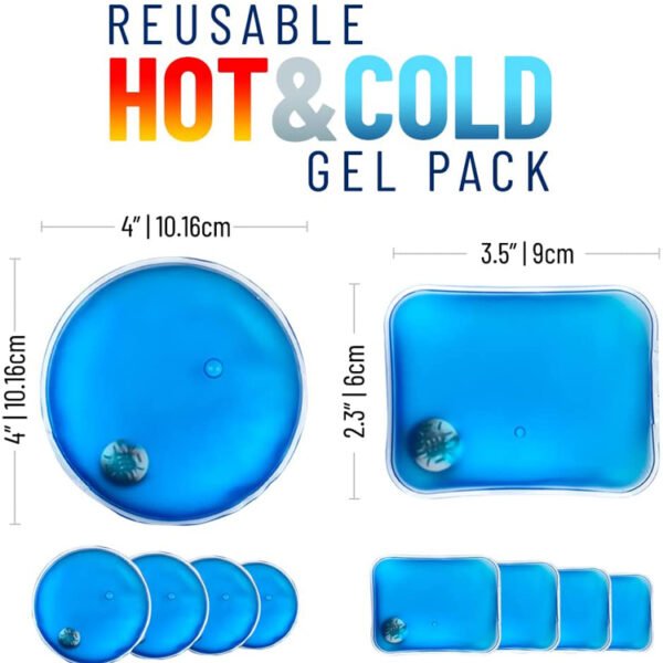 Reusable Hand Warmer Click Heat Pack Gel Hot Pack - Image 4