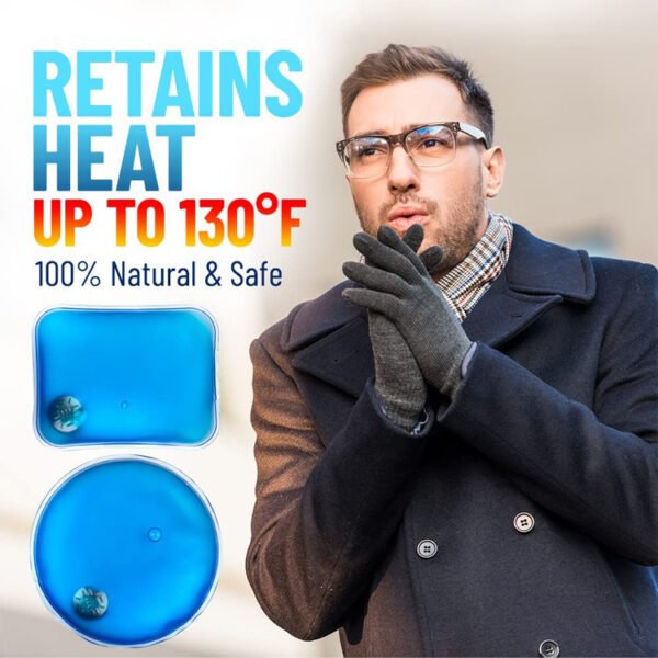 Reusable Hand Warmer Click Heat Pack Gel Hot Pack - Image 6