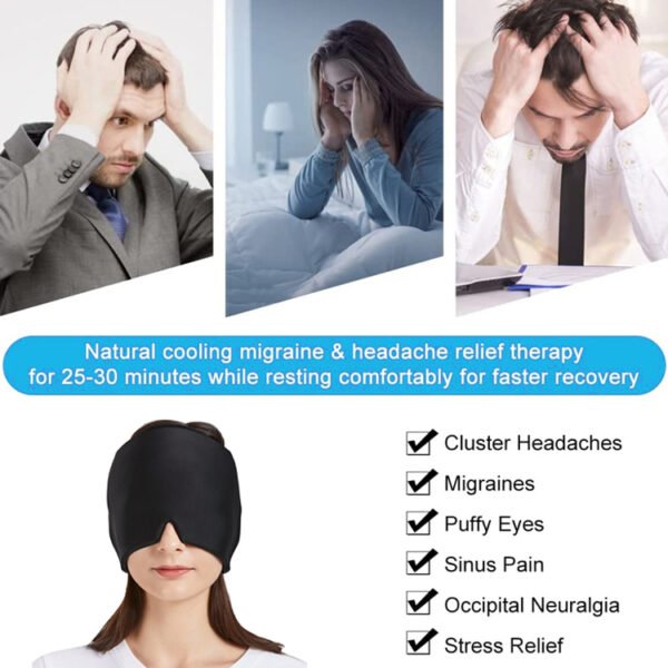 Headache and Migraine Relief Cap - Image 2