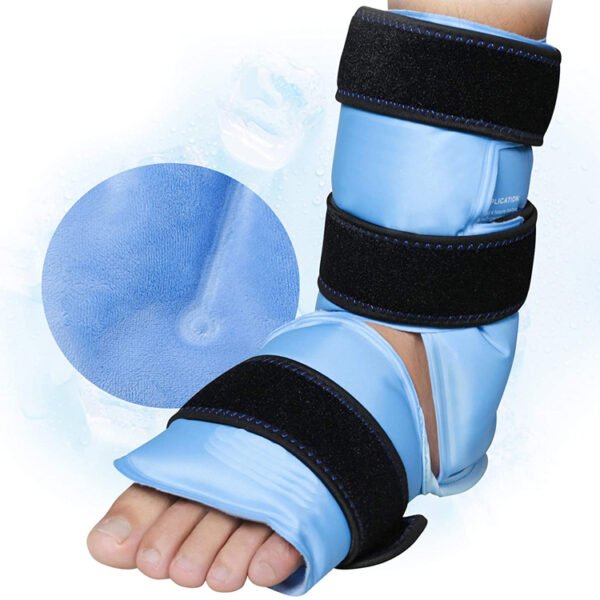 foot hot cold pack wrap with strap