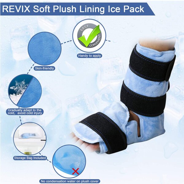 Foot Hot Cold Pack Wrap with Strap - Image 6