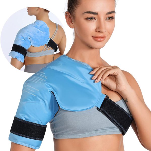 shoulder hot cold pack with wrap