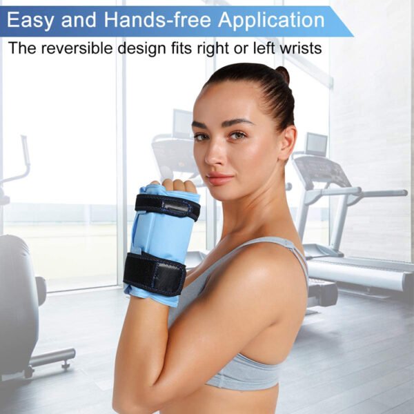 Hand Hot Cold Pack Wrap with Strap - Image 3