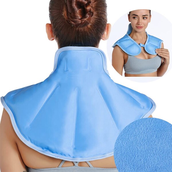 neck and shoulder ice pack wrap