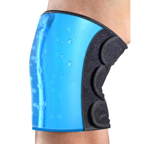 knee ice pack wrap with strap