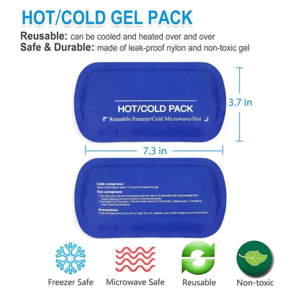 Hot Cold Pack Face Ice Pack Wrap - Image 8