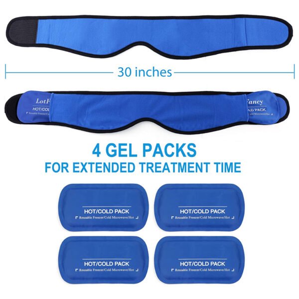 Hot Cold Pack Face Ice Pack Wrap - Image 7