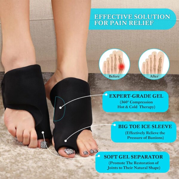 Foot Ice Packs Big Toe for Pain Relief - Image 2