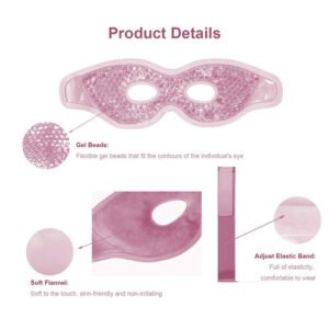gel eye mask with holes