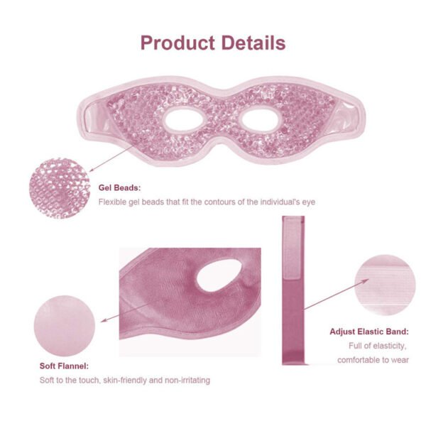 gel eye mask with holes