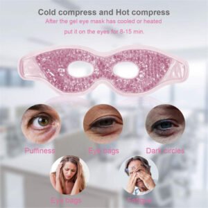 gel eye mask with holes