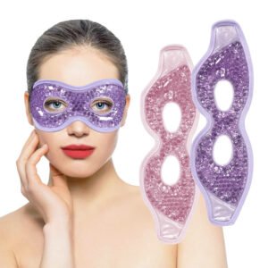 gel eye mask with holes