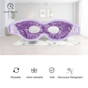 gel eye mask with holes