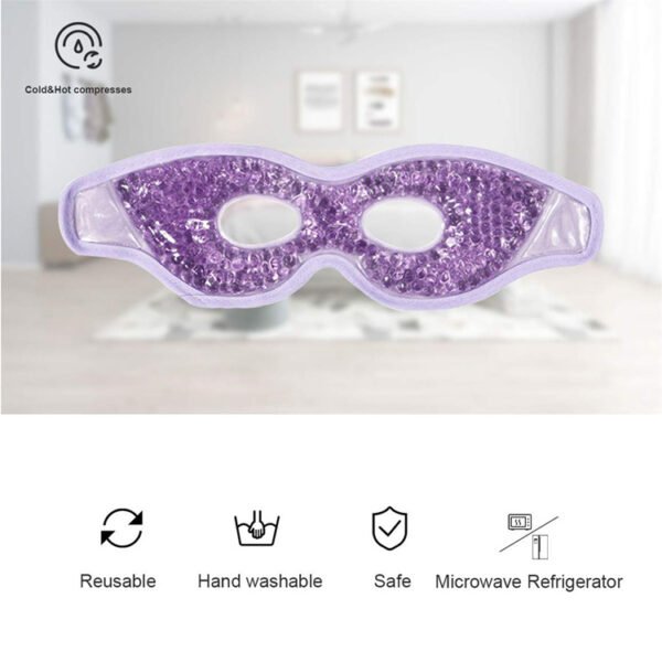 gel eye mask with holes