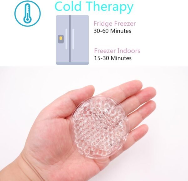 Mini gel bead hot cold pack