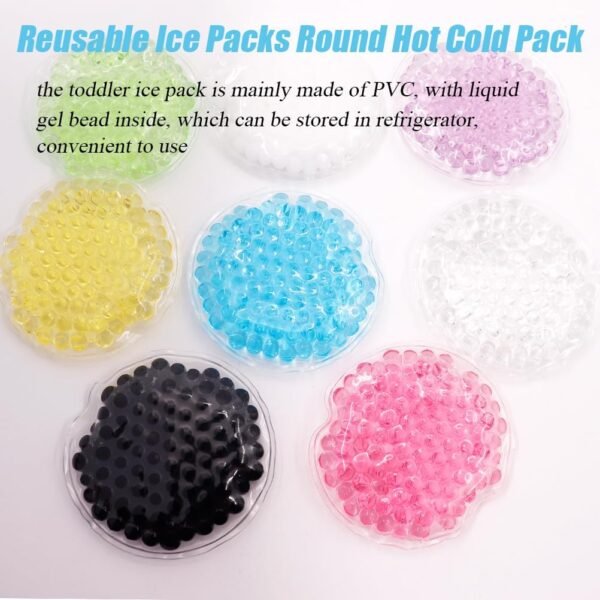 Mini gel bead hot cold pack