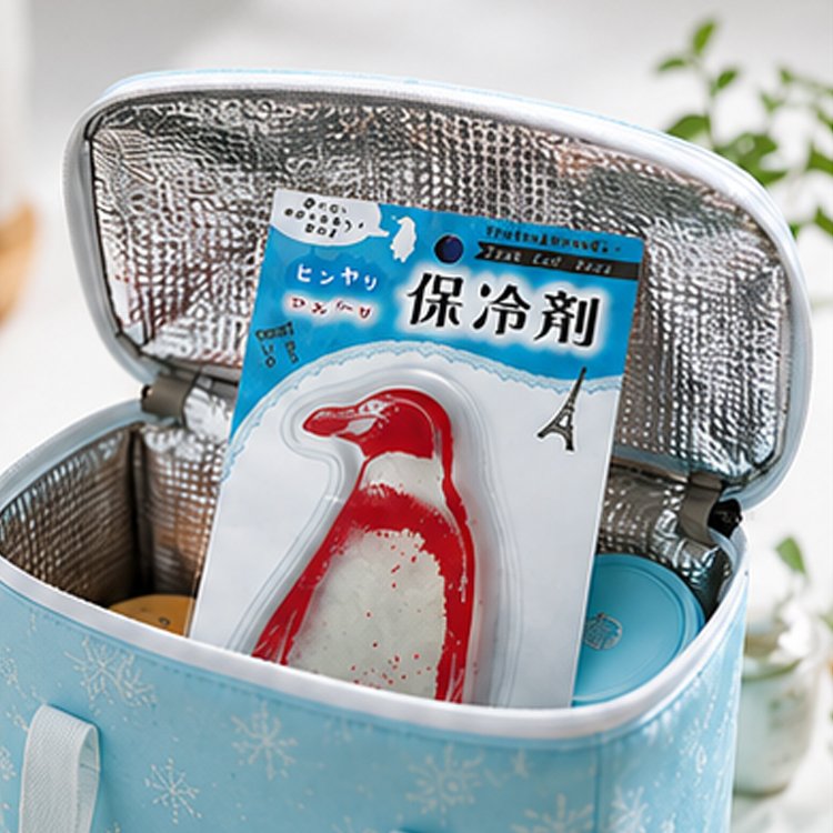 Penguin Shape Reusable Gel Ice Pack for Lunch Box - Image 2