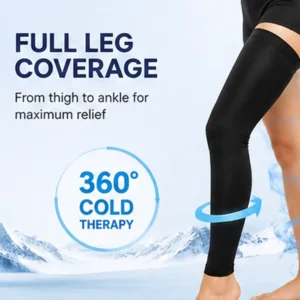 Full Leg Ice Pack Wrap with 360° Coverage