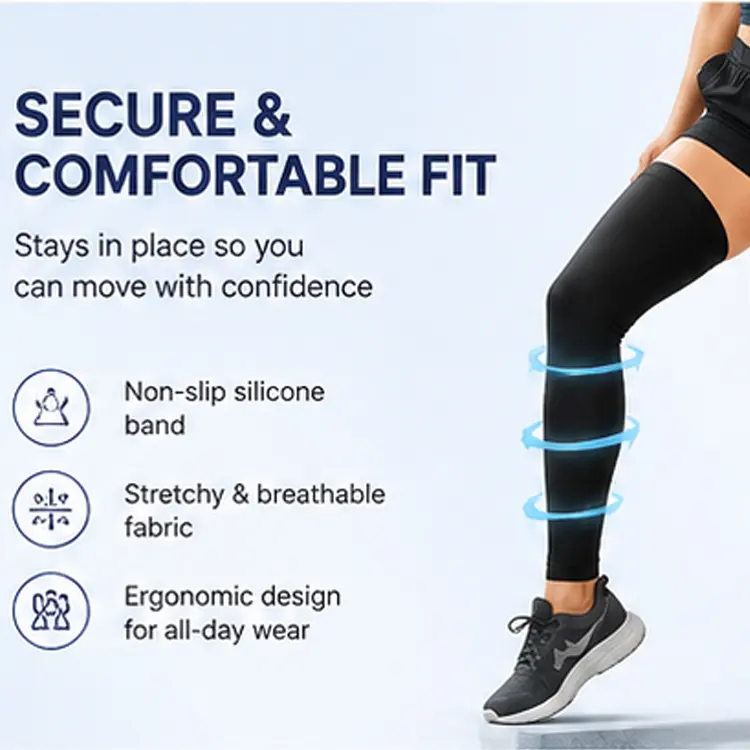 Full Leg Ice Pack Wrap with 360° Coverage