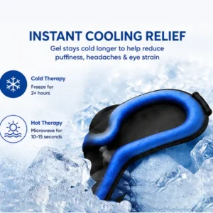 3D Cooling Gel Weighted Eye Mask