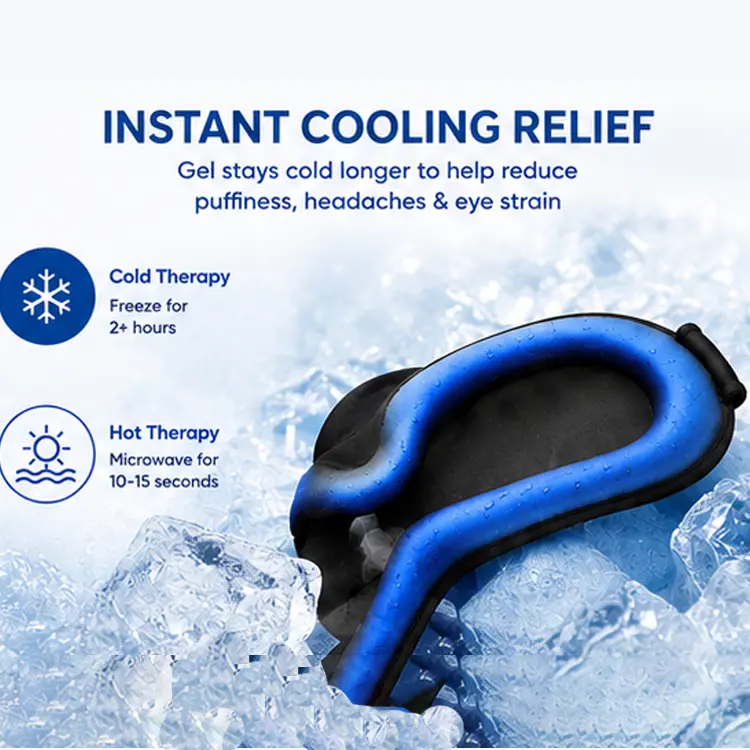 3D Cooling Gel Weighted Eye Mask