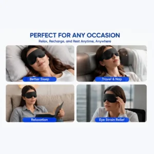 3D Cooling Gel Weighted Eye Mask